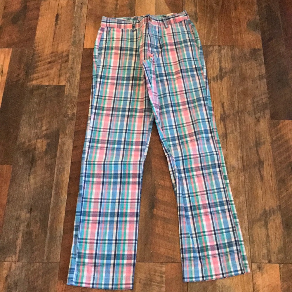 Men's Vineyard Vines preppy plaid pants